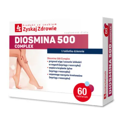 Diosmina 500 Complex, 60 tabletek