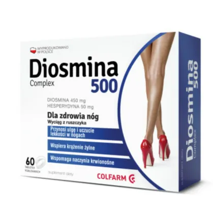 Diosmina 500 Complex, 60 tabletek powlekanych