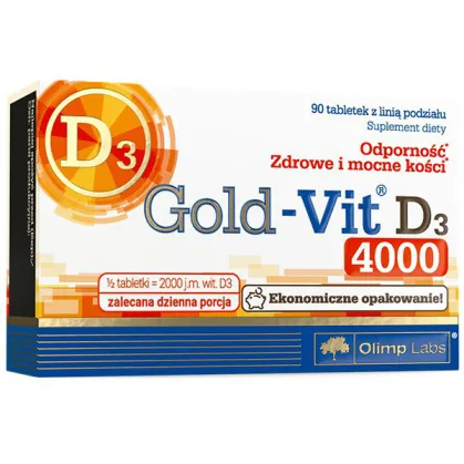 Olimp, Gold-Vit D3 4000 j.m., 90 tabletek