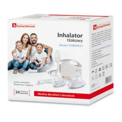 Inhalator tłokowy CNB69011, Zyskaj Zdrowie, 1 sztuka