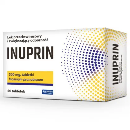 Inuprin 500 mg, 50 tabletek
