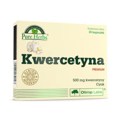 Olimp Pure Herbs, Kwercytyna Premium, 30 tabletek