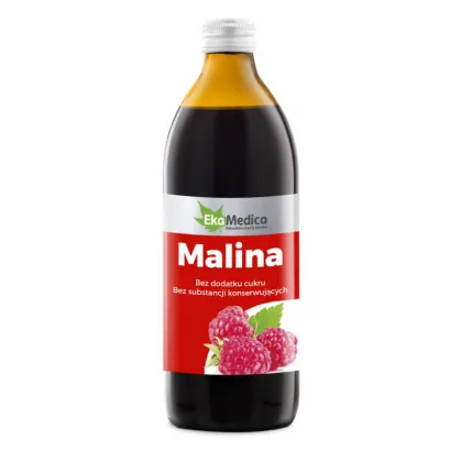 Malina, sok, EkaMedica, 500ml