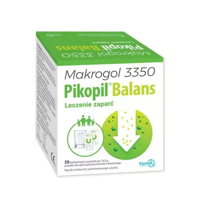 Pikopil Balans Makrogol 3350, 20 saszetek