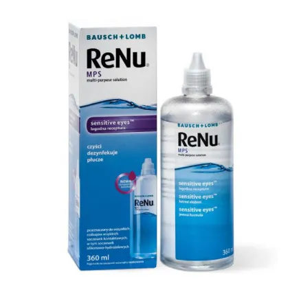 RENU MPS Sensitive, płyn do soczewek, 360 ml