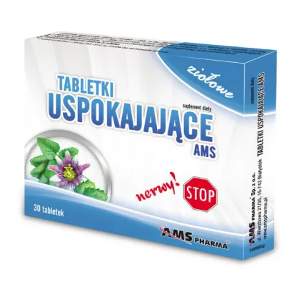 AMS Tabletki Uspokajające, 30 tabletek