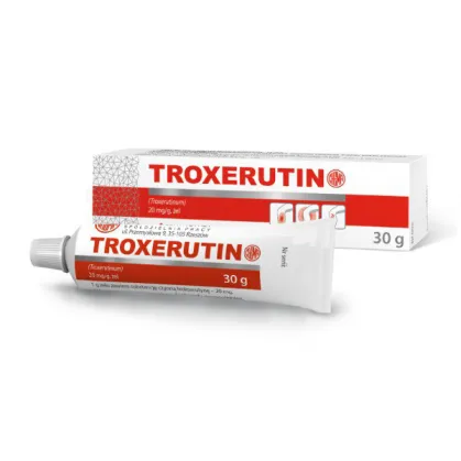 Troxerutin 20mg/g, żel, 30g