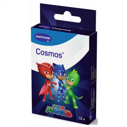 Cosmos PJ Masks, plastry, 12 sztuk
