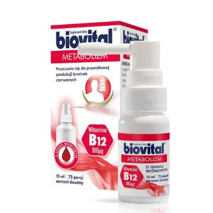 Biovital Metabolizm, spray, 15 ml