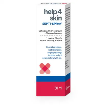 Help4Skin Septi-Spray, 1mg/g+20 mg/g, 50ml