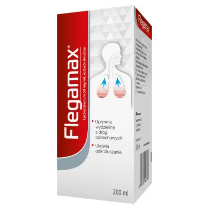 Flegamax 50 mg/ ml, roztwór doustny, 200 ml