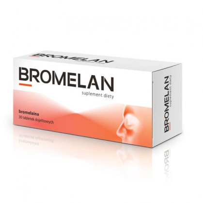 Bromelan (dawniej Sinuzym), 30 tabletek
