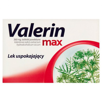 Valerin Max 360mg, 10 tabletek