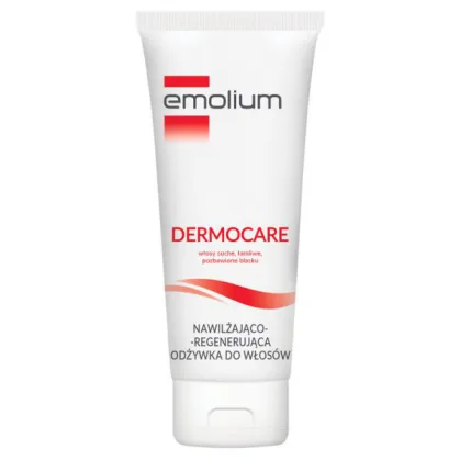 Emolium Dermocare, nawilżająco-regenerująca odżywka do włosów, 150 ml