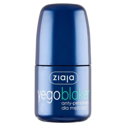 Ziaja Yego, antyperspirant roll-on, bloker dla mężczyzn, 60 ml