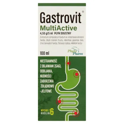 Gastrovit MultiActive 4,55 g/ 5 ml, płyn doustny, 100 ml