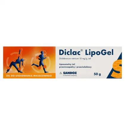 Diclac LipoGel 10 mg/ g, żel, 50 g