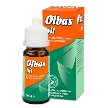 Olbas Oil, płyn do sporządzania inhalacji parowej, 10 ml
