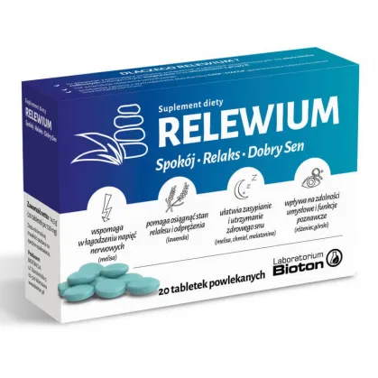 BIOTON, Relewium, 20 tabletek