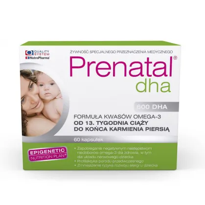Prenatal DHA, kapsułki, 60szt.