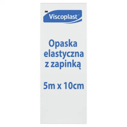 Opaska elastyczna Viscoplast, 5 m x 10 cm, 1 sztuka