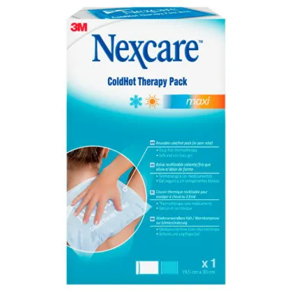 Nexcare ColdHot Maxi, okład żelowy ciepło-zimno, 19,5 cm x 30 cm, 1 sztuka