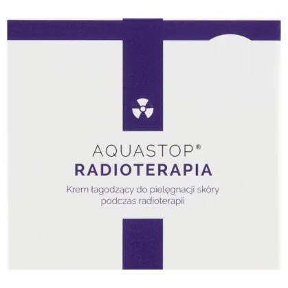 Aquastop Radioterapia, łagodzący krem do pielęgnacji skóry podczas radioterapii, 50 ml