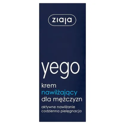 Ziaja Yego, krem nawilżający dla mężczyzn, SPF6, 50 ml