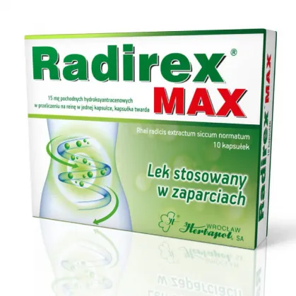 Radirex MAX, 10 kapsułek