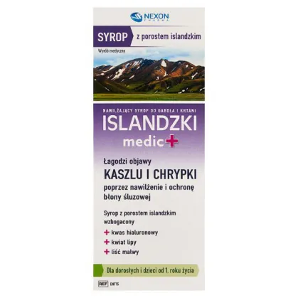 Syrop islandzki medic +, 125 ml