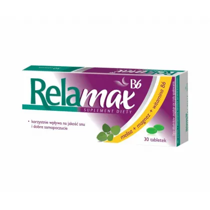 Relamax B6, 30 tabletek