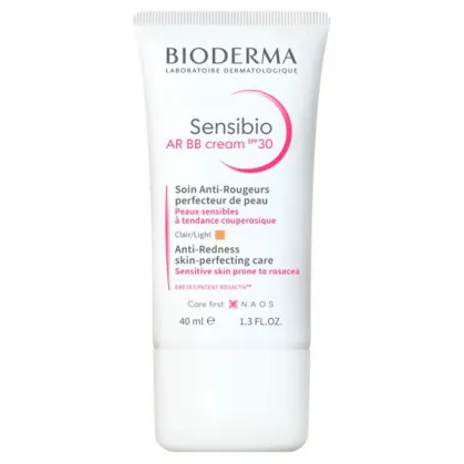 Bioderma Sensibio AR, krem BB redukujący i maskujący zaczerwienienia, skóra wrażliwa i naczynkowa, SPF 30, 40 ml