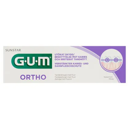 Sunstar Gum Ortho, Pasta do mycia zębów, 75 ml