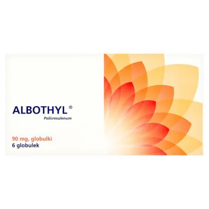Albothyl 90mg, 6 globulek dopochwowych