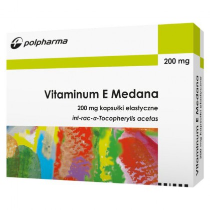 Vitaminum E Medana, 20 kapsułek elastycznych