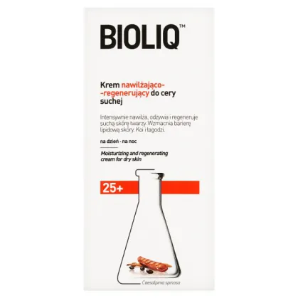 Bioliq 25+, krem nawilżająco-regenerujący do cery suchej, 50ml