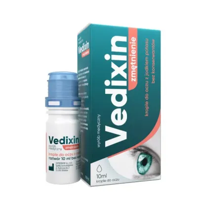 Vedixin zmętnienie, krople do oczu, 10 ml
