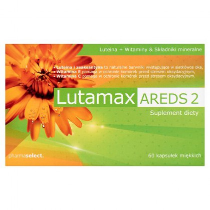 Pharmaselect Lutamax Areds 2, 60 kapsułek