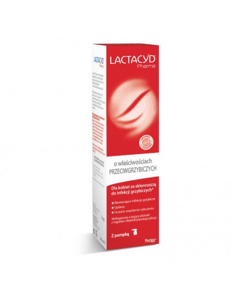 Lactacyd Pharma, płyn ginekologiczny przeciwgrzybiczy, 250ml