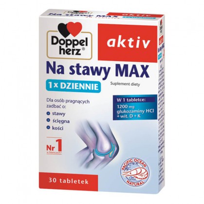 Doppelherz Aktiv, Na stawy Max, 30 tabletek