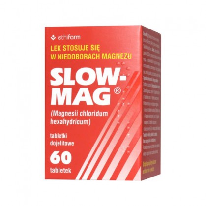 Slow-Mag, tabletki dojelitowe, 60 szt.