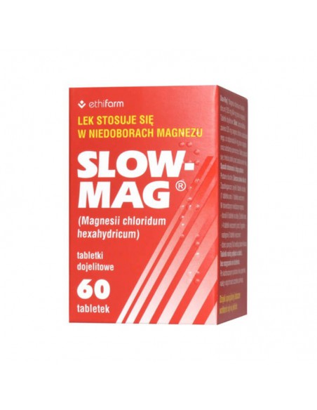 Slow-Mag, tabletki dojelitowe, 60 szt.