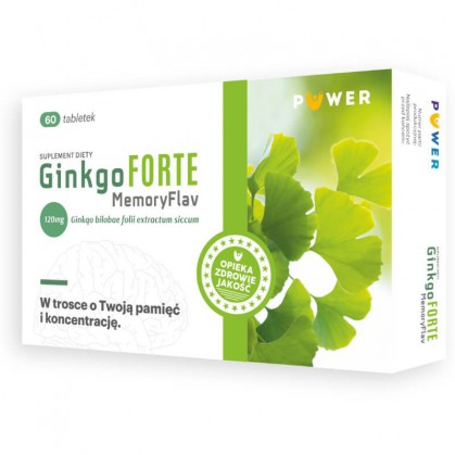 GingoForte Memory Flav, 60 tabletek