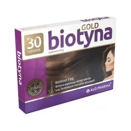 Biotyna Gold, 30 tabletek