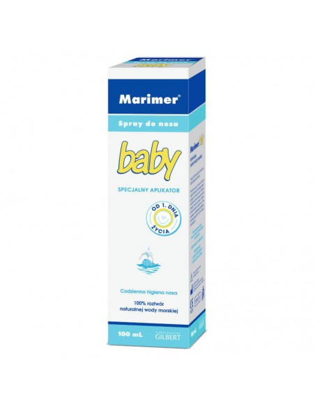 Marimer baby, Izotoniczny spray do nosa, 100 ml