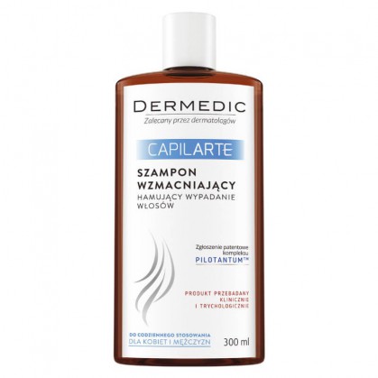 DERMEDIC Capilarte, szampon wzmacniający i hamujący wypadanie włosów, 300ml