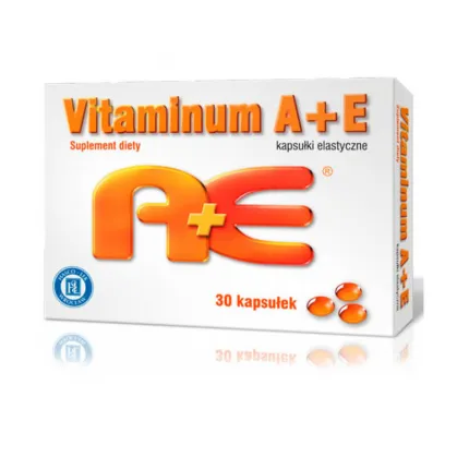 Vitaminum A+E (2500j.m+10mg) Hasco, 30 kapsułek