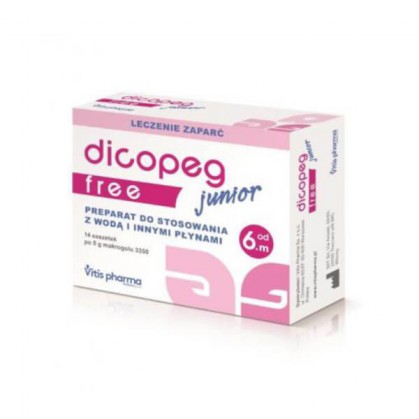 Dicopeg Junior Free, od 6 miesiąca, 14 saszetek