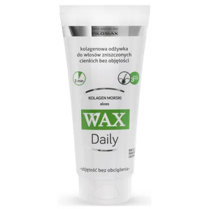 Wax Pilomax Daily, odżywka kolagenowa do włosów zniszczonych, cienkich i bez objętości, 200 ml