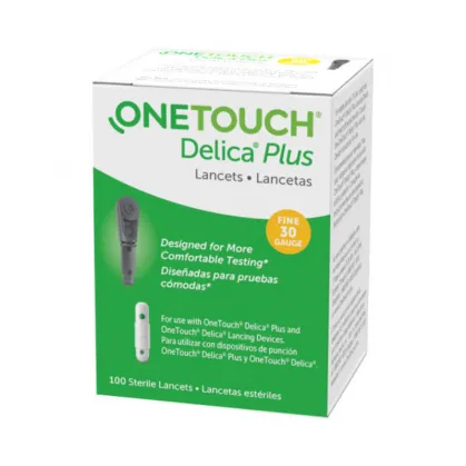 Ostrza One Touch Delica Plus, lancety, 100 sztuk